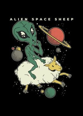 Alien Space Sheep Funny