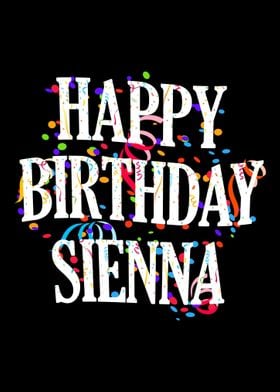 Happy Birthday Sienna