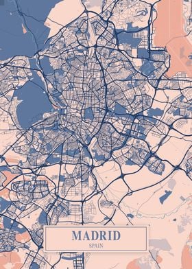 Madrid Breezy Map