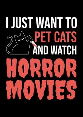 Horror Movies And Cats