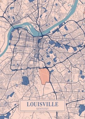 Louisville Breezy Map