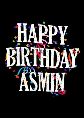 Happy Birthday Asmin