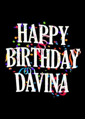 Happy Birthday Davina