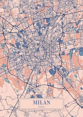 Milan Breezy Map