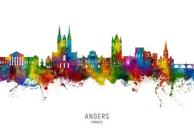 Angers Skyline France