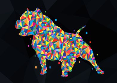 Pitbull dog wpap