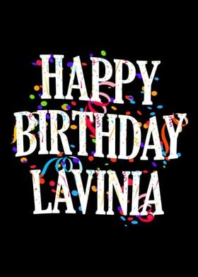 Happy Birthday Lavinia