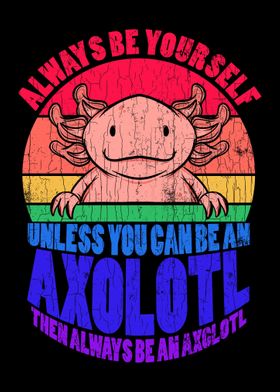 Axolotl Lover Funny Gift Q