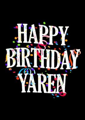 Happy Birthday Yaren