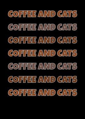 Coffee And Cats Simple