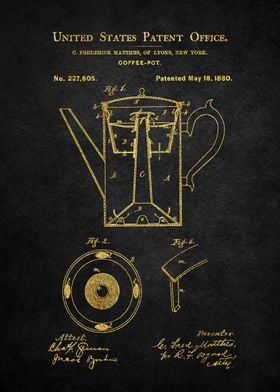 60 Coffee Pot Patent Prin