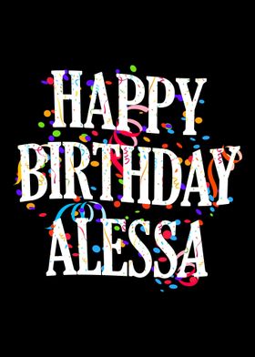 Happy Birthday Alessa