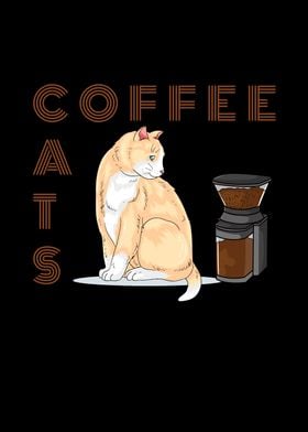 Coffee And Cats Fan