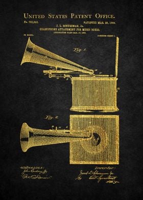 23 Gramophone Box Patent