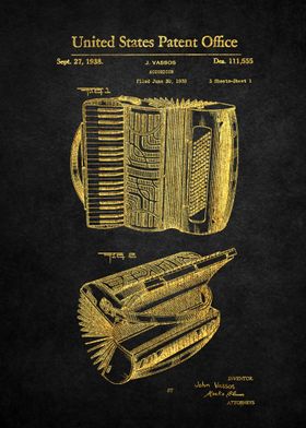 26 Accordion Patent 1938