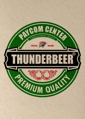 Oklahoma City Thunder Beer