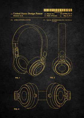 31 Beats Headphone Patent