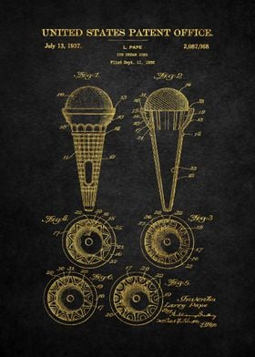 67 Ice Cream Cone Patent 