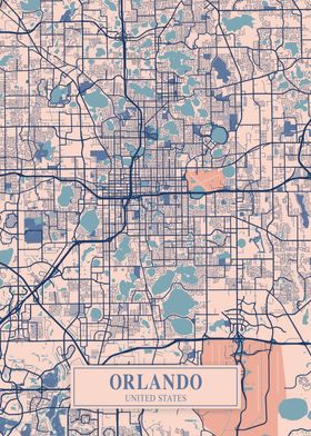 Orlando Breezy Map