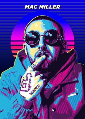 mac miller retro 80s