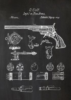 7 Colt Walker Revolver Pa