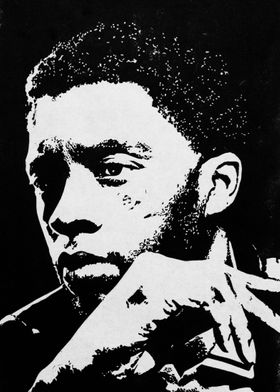 Chadwick Boseman Portrait