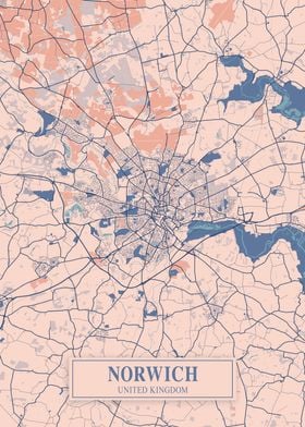 Norwich Breezy Map