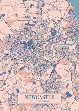 Newcastle Breezy Map