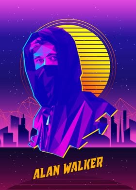 Retro Vaporvawe Poster-preview-2