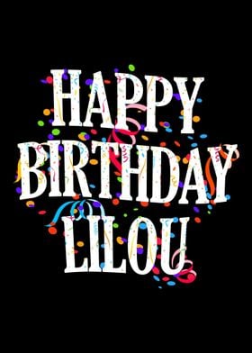 Happy Birthday Lilou