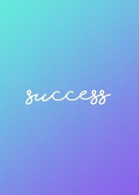 Success Rainbow Quote