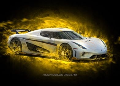 Regera Yellow Aura