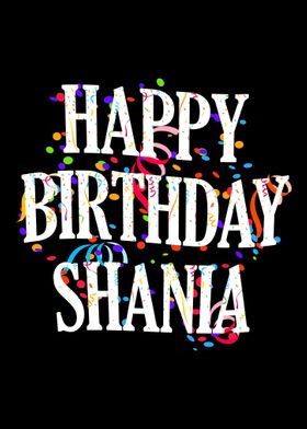 Happy Birthday Shania