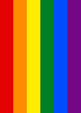 LGBTQ Pride Color Flag