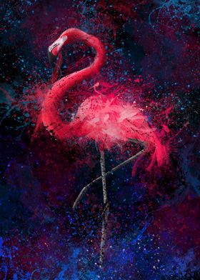 Dancing Flamingo