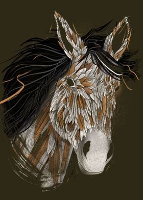 Feathered Horse