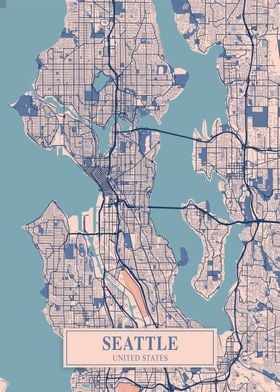 Seattle Breezy Map