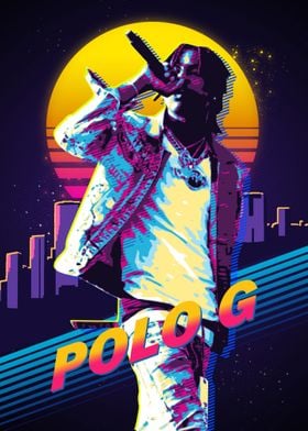 polo rap retro 80s