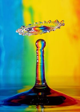 Rainbow Drop Splash