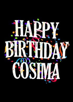 Happy Birthday Cosima