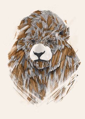 Feathered Lion