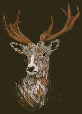 Feathered Deer