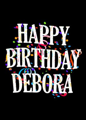 Happy Birthday Debora