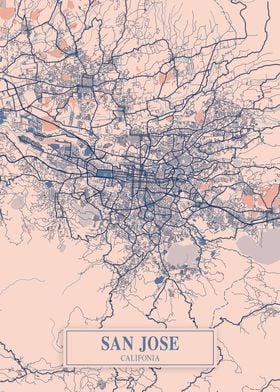 San Jose Breezy Map
