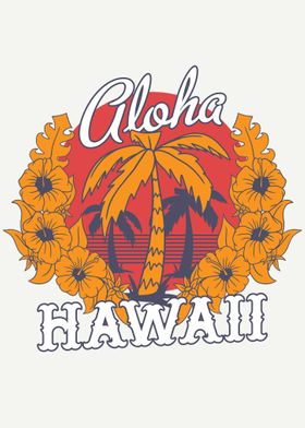 aloha hawaii poster