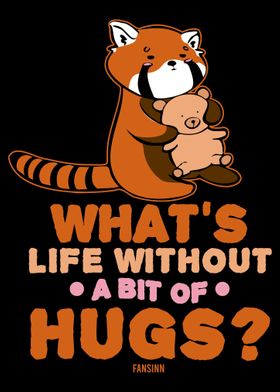 Small panda cuddly animal 