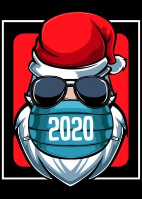 Santa With Sunglasses