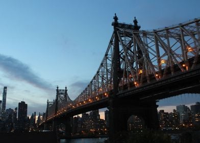 The Manhattan bridge