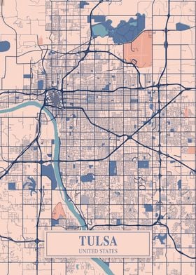 Tulsa Breezy City Map