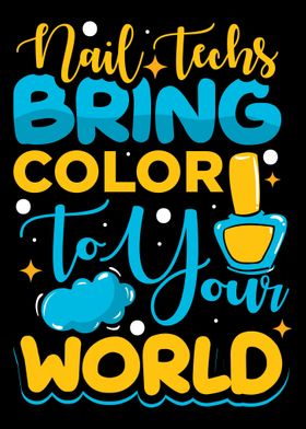 Nail Tech Polish Design